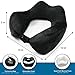 My Perfect Nights Travel Pillow 100% Pure Memory Foam Neck Pillow, Ideal for Women, Children, Comfortable & Breathable Cover, Machine Washable, Great for Airplane Travel