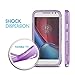 Moto G4 / G4 Plus Case, Cimo [Wave] Premium Slim Protective Cover for Motorola Moto G 4th Generation / Moto G Plus (2016) - Purple