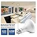 Hyperselect BR30 LED Light Bulb, 10W (50W-65W Equivalent), 3000K (Soft White Glow), 620 lm, E26 Base, Wide Flood Bulb Non-Dimmable, UL Listed - Great for Basement, Vaulted Ceilings, Rooms (12 Pack)