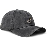 Custom Soft Baseball Cap Embroidered Dad Hat Striped Bass Embroidery Vintage Hats Washed Baseball Cap