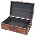 Vintiquewise(TM Pirate Treasure Chest/Box with Leather X