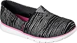 Skechers Girls' Pureflex Shimmer Stripes Alpargata