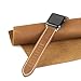 Apple Watch Band 42mm Leather, Swees iWatch Genuine Leather Bands Strap Wristband with Stainless Steel Buckle for Apple Watch Series 3, Series 2, Series 1, Sports & Edition Women Men, Vintage Brown