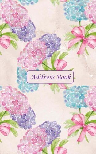 Address Book: Pretty Hydrangeas Pattern Address Book: Address Book for Women, Teens, Seniors in Pretty Hydrangea Pattern (Cute Address Books and Planners) Paperback – 24 May 2017