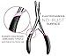 Professional Hair Extension Pliers For Faster Application and Removal Of I Tip or Micro Beads Hair Extensions Includes Organizer Box For Easy Storage Can Be Used With Weft Hair Extensions