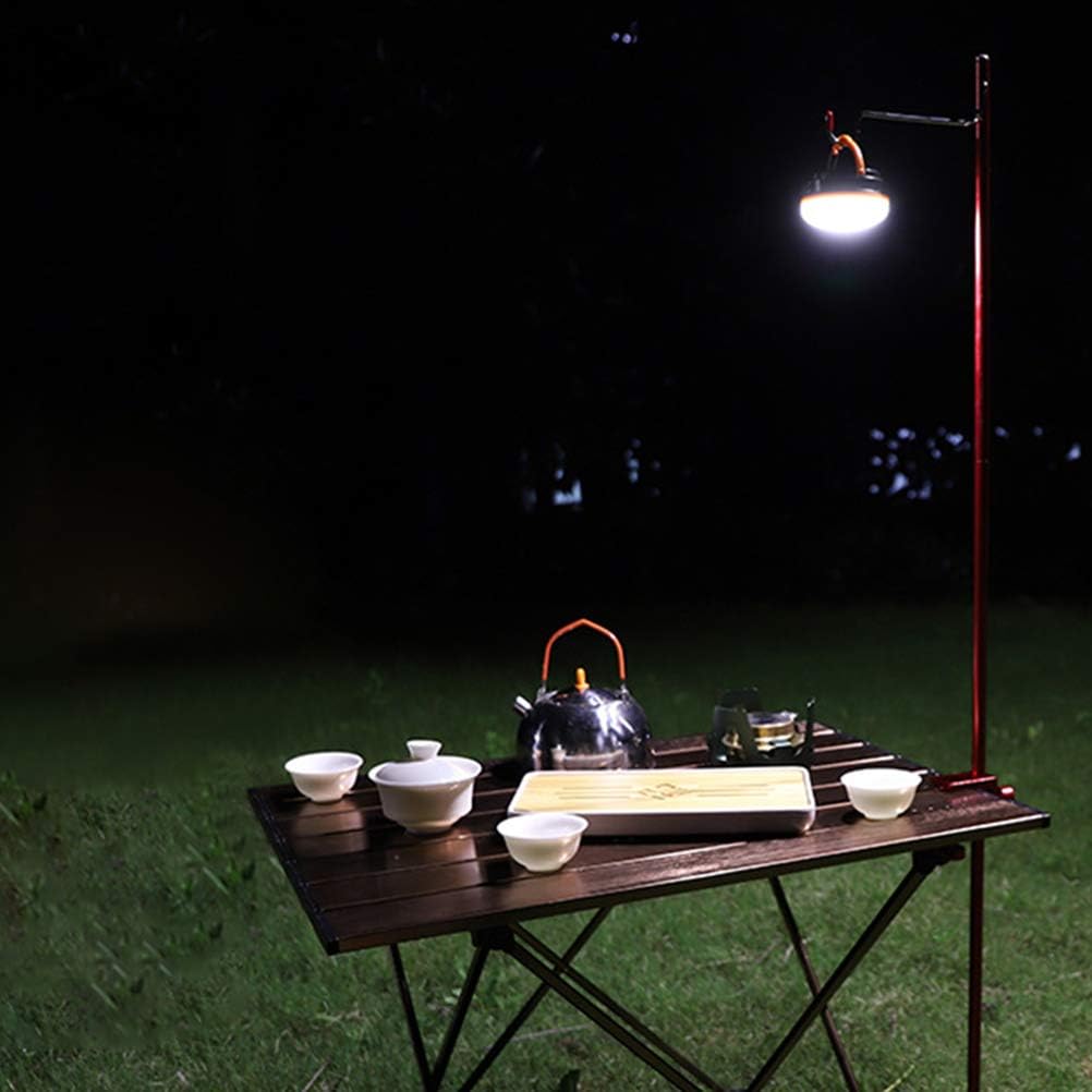Adjustable Height Outdoor UltraLight Light Stand for Picnic Hiking