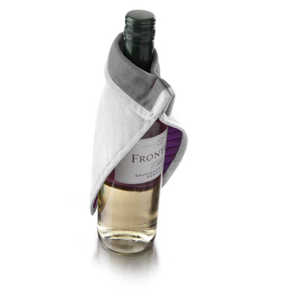 Vacu Vin Screw Cap Bottle Opener - White / Grey