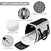 Pedy Pet Carrier, Airline Approved Dog Carrying Bag with Fleece Bedding for Dogs and Cats