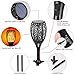 Solar Torch Lights Upgraded, Waterproof Flickering Flame Torch Light Dancing Flames Landscape Decoration Lighting Dusk to Dawn Auto On/Off Security Path Light for Garden Patio Deck Yard