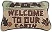 Manual Call of the Wild Throw Pillow, 12.5 X 8.5-Inch, Welcome to Our Cabin