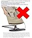 JYOKO Kids Cover - Liner Compatible with Baby Bouncer Babybjorn Soft, Balance, Bliss and Mini (Cotton, White Star)