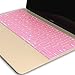 Kuzy - ROSE PINK Keyboard Cover for MacBook Pro 13 inch A1708 (No TouchBar) Release 2016 & MacBook 12