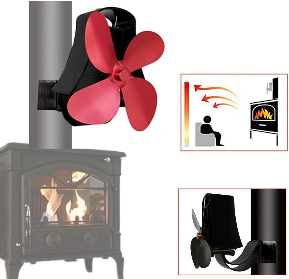 Amazon Com Enwehiko Magnetic Fireplace Fans For Gas Eco Friendly