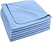 Pro Chef Kitchen Tools Microfiber Cleaning Cloth - Household Wipes And Cloths - Stainless Steel Polish For Appliances And Window Glass Cleaner - Streak Free For Bathroom Mirror - Wet Dry Towel Set 6