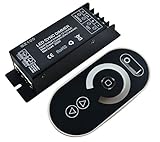 Dimmer Controller, Vasten Remote LED Controller Wireless Dimmer ControllerDC12-24V with LED Wireless Remote Conjunction-sync-work Function For LED Strip LED Neon Control Dimmable (Single Color)