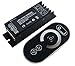 Dimmer Controller, Vasten Remote LED Controller Wireless Dimmer ControllerDC12-24V with LED Wireless Remote Conjunction-sync-work Function For LED Strip LED Neon Control Dimmable (Single Color)