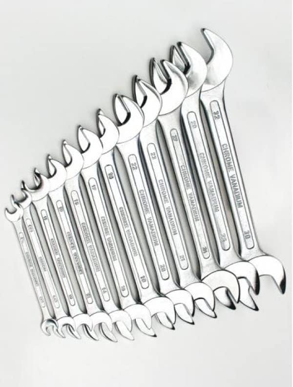 Brüder Gabelschlüsselsatz 12 tlg., 6-32 mm, CV-Stahl | M 110-12