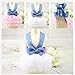 Howstar Pet Dress, Cute Halter Bowknot Tutu Dresses for Dog Puppy Lace Skirt Princess Dress (S, A)