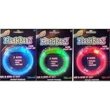FlashBanz Light Up Bracelet - Pack of 3 Assorted Colors by Toysmith