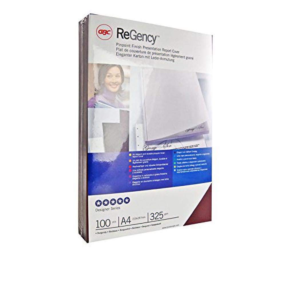 GBC CE030010 A4 Regency Binding Covers - Black