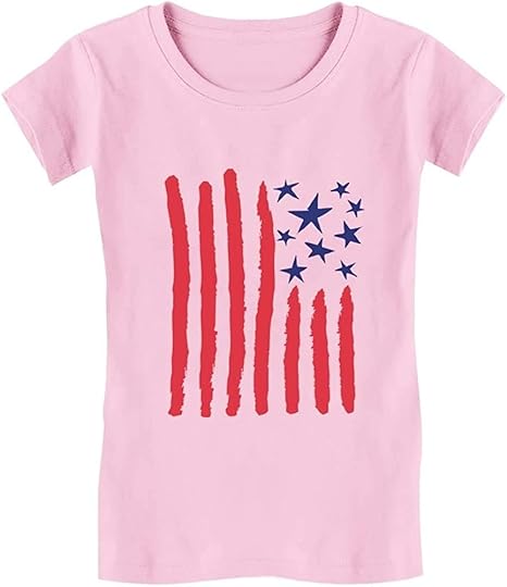 Amazon Co Jp 子供の絵アメリカ国旗 7月4日フラグガールズフィット子供用tシャツ 服 ファッション小物 Amazon Co Jp 子供の絵アメリカ国旗 7月4日フラグガールズフィット子供用tシャツ 服 ファッション小物