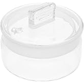 Hemobllo Glass Weighing Bottle Low Form Transparent Laboratory Storage Flask for Hygroscopic Chemicals Accurate Measurements Lab Settings