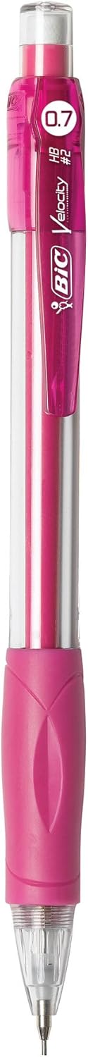BIC Velocity Original Mechanical Pencil, Medium Point (0.7mm), 4-Count : Office Products