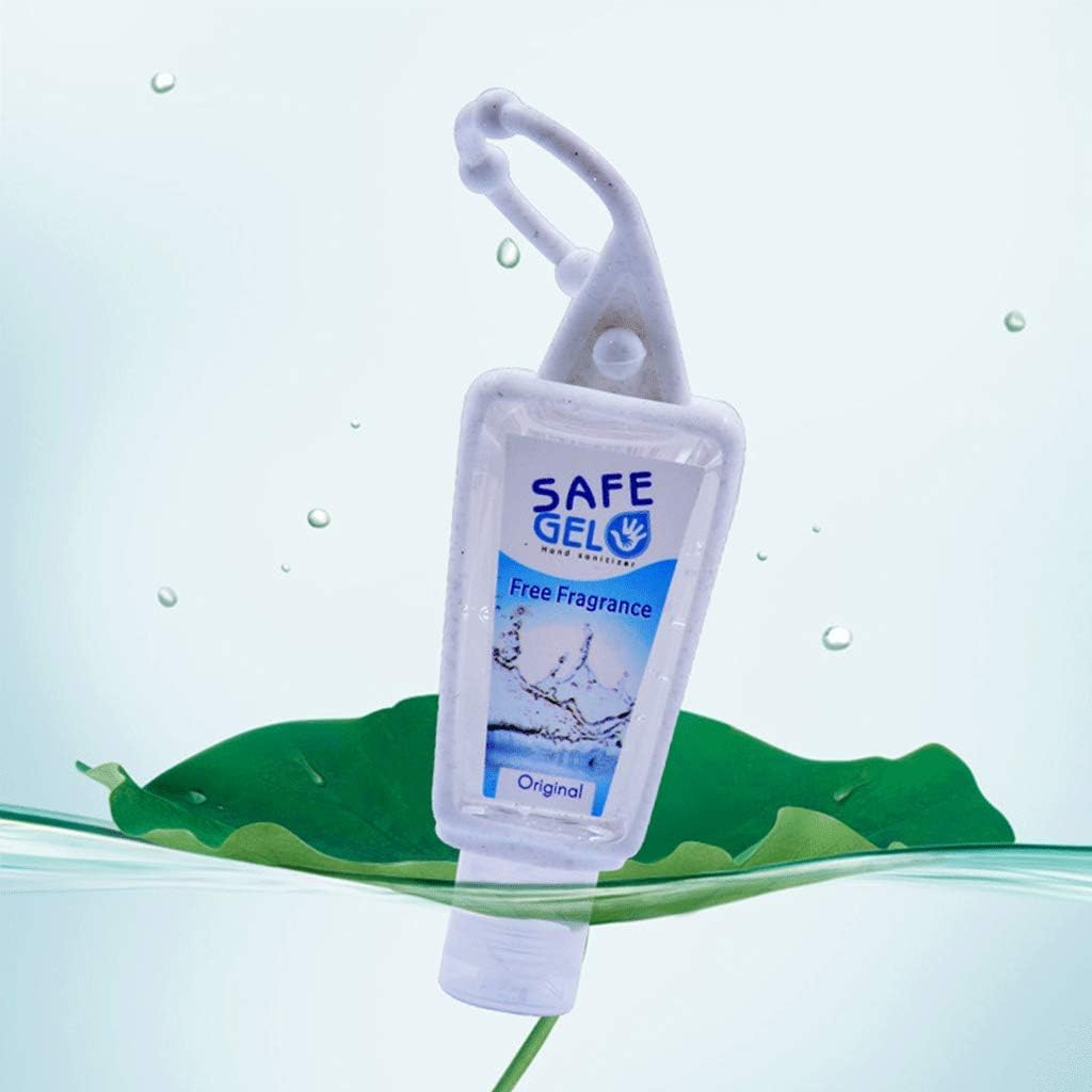 Youliy 30ML Hand Sanitizers with Clip Lanyard, Clean Moisturizing Leakage-Proof Safe Gel Sanitizer