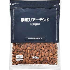 by Amazon 素煎りアーモンド1000g