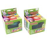 Paas Color Cups Easter Egg Dyeing Kit with Cups, Dye Tablets, Egg Dippers and Magic Crayons, Multi Pack of 2