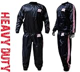 FIGHTSENSE MMA Sauna Sweat Suit Track Weight Loss Slimming Fitness Gym Exercise Training Color Pink Anti-Rip