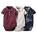 Carter's Baby Boys 3-pack Short-sleeve Polo Bodysuit Set