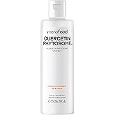 Codeage Liquid Quercetin Phytosome Supplement, Quercetin 1000 mg Dihydrate, 3-Month Supply, Immune Support, Sophora Japonica, Vitamin E, Liposomal Delivery, Vegan, Non-GMO, 15.22 fl oz