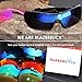 BLAZERBUCK Anti-salt Polarized Replacement Lenses for Oakley Holbrook OO9102 - Cosmic Purple