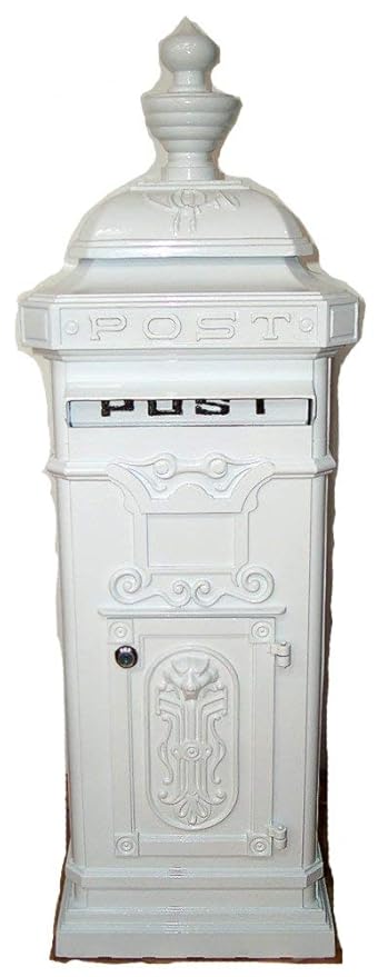 Briefkasten Weiss Antik