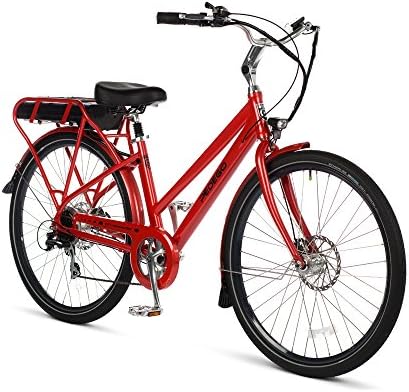 Pedego City Commuter 28" Step Thru Maple with Black Balloon Package 48V 15Ah