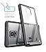Galaxy Note 4 Case, i-Blason [Scratch Resistant] Halo Series Hybrid Clear Case / Cover with TPU Bumper for Samsung Galaxy Note 4 [SM-N910S / SM-N910C] (Clear/Black)