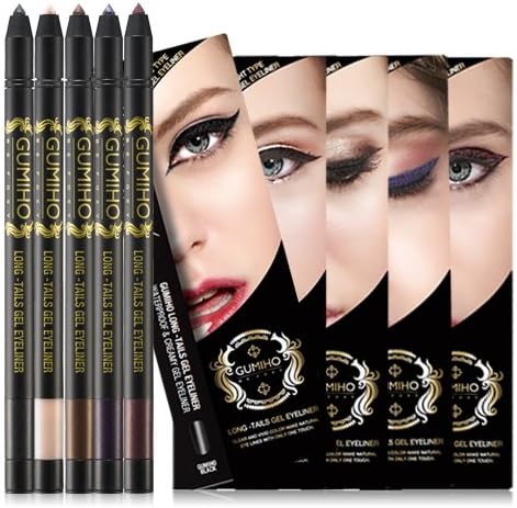 [GUMIHO] Strong Waterproof Long-tails Gel Eyeliner 03 Modern Brown. Korea Beauty