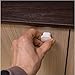 Magnetic Cabinet Locks, Baby-Proofing Cabinet and Drawers Locks, Heavy Duty Locking System (4 Locks + 1 Key)