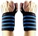 IWAMEE Wrist Wraps Super Heavy Duty Gym Training Wrist Straps With Thumb Loop Adjustable Breathable 60cm/23