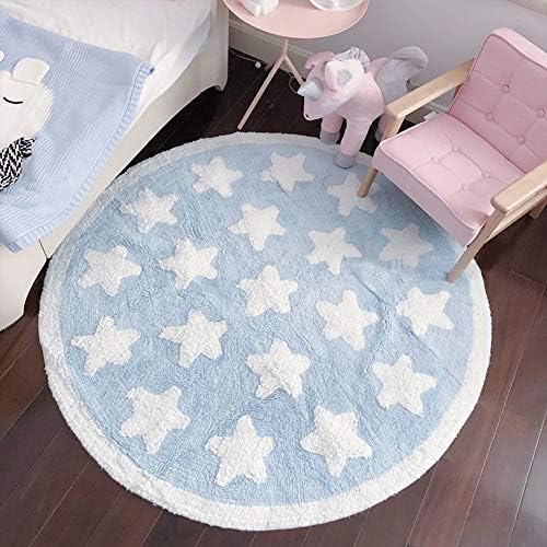Plush Cotton Nursery Rugs for Boys and Girls Super Soft Playtime