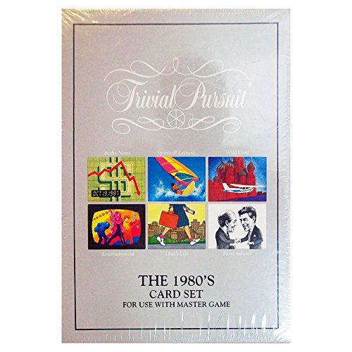 Trivial Pursuit The 1980's Card Set
