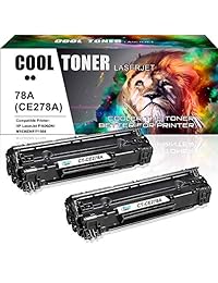 Cool Toner cartucho de tóner HP CE278A color negro, compatible con HP LaserJet Pro M1536 MFP, HP LaserJet Pro M1536DNF, HP LaserJet Pro P1560, HP LaserJet Pro P1566, HP LaserJet Pro P1606, HP LaserJet Pro P1606DN y Canon ImageClass D530 D550 MF4770N MF457