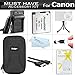 Must Have Accessory Kit For Canon PowerShot ELPH 340 HS, ELPH 360 HS Digital Camera Includes Extended Replacement (900maH) NB-11L Battery + Ac/Dc Charger + Micro HDMI Cable + Case + Mini Tripod + More