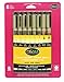 Sakura 30067 8-Piece Pigma Micron, Graphic & Brush Pen Set, Black