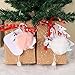 OurWarm 10pcs Unicorn Christmas Tree Ornaments, Cute Faux Fur Unicorn Christmas Hanging Ornaments Xmas Gift for Kids Christmas Decorations