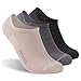 ZEAL WOOD Merino Wool/Bamboo No Show/Ankle/Crew Athletic Socks Running Golf Tennis Hiking Socks,1/3 Pairs