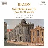 Disco de Franz Joseph Haydn: «Haydn: Symphonies Nos. 72, 93 & 95» (Anverso)