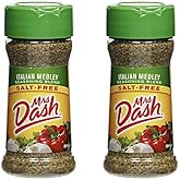 Mrs. Dash Italian Medley All Natural Salt Free Seasoning Blend (224493) 2 oz, Pack of 2