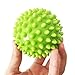 Premium Spiky Massage Ball Reflexology, Trigger Point Therapy, Myofascial Release & Increased Mobility Self Massage Relieve Plantar Fasciitis, Foot, Back, Neck Pain, Yoga (3 Inch, Green)